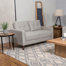 Load image into Gallery viewer, Bowen - Upholstered Track Arm Tufted Loveseat