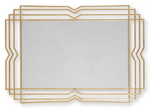 Load image into Gallery viewer, Claybrook - Gold Finish - Accent Mirror