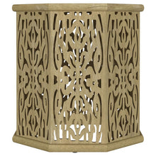 Load image into Gallery viewer, Torres - Octagonal Solid Mango Wood Side Table - Natural Brown