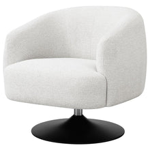 Load image into Gallery viewer, Dave - Upholstered Barrel Back Swivel Club Chair - Beige