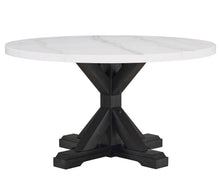 Load image into Gallery viewer, Varley - Genuine Marble Table - White &amp; Charcoal