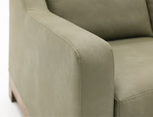 Load image into Gallery viewer, Natural Teca - Armchair - Olive Green