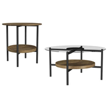 Load image into Gallery viewer, Delfin - Round Coffee Table Set
