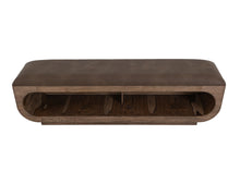 Load image into Gallery viewer, Balam - Wooden Bench With A Cushioned Seat