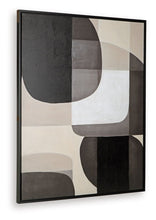Load image into Gallery viewer, Kesleigh - Black / White - Wall Art