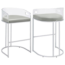 Load image into Gallery viewer, Thermosolis - Clear Acrylic Chair (Set of 2)