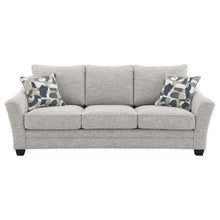 Load image into Gallery viewer, Tomkins - Boucle Upholstered Sofa - Light Gray