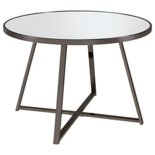 Load image into Gallery viewer, Jillian - 5 Piece Round Mirror Top Dining Set - Black Nickel