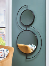 Load image into Gallery viewer, Shayham - Black - Accent Mirror