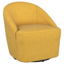 Load image into Gallery viewer, Leon - Upholstered Barrel Accent Swivel Chair