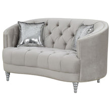 Load image into Gallery viewer, Avonlea - Upholstered Sloped Arm Loveseat