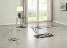 Load image into Gallery viewer, Danville - Glass Top Coffee Table Set