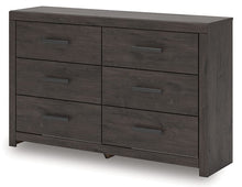 Load image into Gallery viewer, Prendonea - Charcoal - Six Drawer Dresser