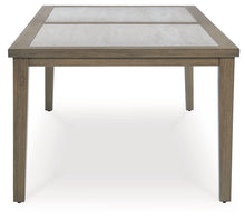 Load image into Gallery viewer, Rainier Ranch - Brown / Beige - Rectangle Dining Table With Umbrella Option