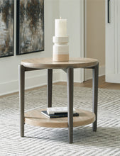 Load image into Gallery viewer, Dyonton - Light Grayish Brown - Round End Table