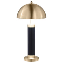 Load image into Gallery viewer, Conroe - Dome Shade Pillar Table Lamp (Set of 2) - Black