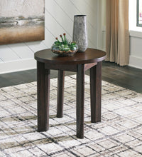 Load image into Gallery viewer, Korestone 2 - Dark Brown - Round End Table