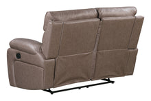 Load image into Gallery viewer, Theon - Reclining Loveseat - Stokes Toffee