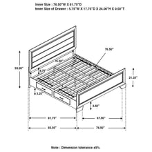 Load image into Gallery viewer, Kauffman - Wood Storage Panel Bed