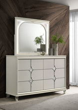 Load image into Gallery viewer, Olivia - 6-Drawer Dresser And LED Mirror - Pearl White