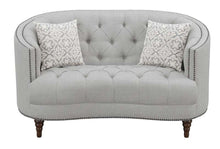 Load image into Gallery viewer, Avonlea - Upholstered Sloped Arm Loveseat