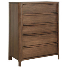 Load image into Gallery viewer, Maderia - 5-Drawer Chest Of Drawers - Walnut