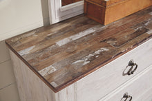 Load image into Gallery viewer, Willowton - Brown / Beige / White - Two Drawer Night Stand