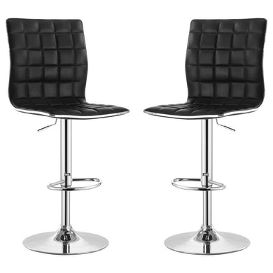 Ashbury - Upholstered Adjustable Bar Stool (Set of 2)