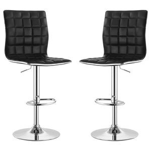 Ashbury - Upholstered Adjustable Bar Stool (Set of 2)
