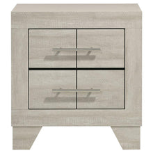 Load image into Gallery viewer, Trenton - 2-Drawer Nightstand Bedside Table - Rustic Cream