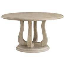 Load image into Gallery viewer, Trofello - 5 Piece Round Dining Table Set - White Washed