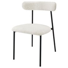 Load image into Gallery viewer, Anzio - Boucle Upholstered Dining Side Chair (Set of 2) - White