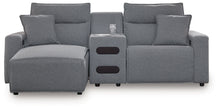 Load image into Gallery viewer, ModMax II - Salt And Pepper - Reclining Sectional