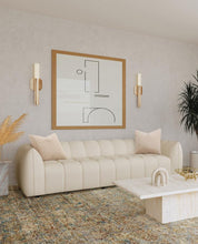 Load image into Gallery viewer, Winchester - Boucle Upholstered Extra Long Sofa - Sand Pebble