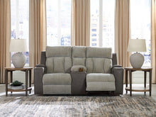 Load image into Gallery viewer, WhipLash - Sisal - Power Reclining Loveseat With Console / Adj Headrest