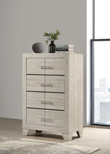 Load image into Gallery viewer, Trenton - 4-Drawer Bedroom Chest Of Drawers - Rustic Cream