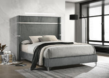 Load image into Gallery viewer, Lucia - Upholstered Wingback Bed