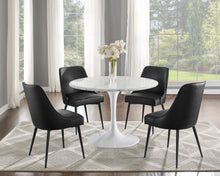 Load image into Gallery viewer, Colfax - White Marquina Marble Dining Set