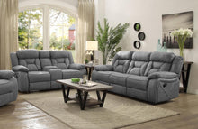 Load image into Gallery viewer, Higgins - Upholstered Motion Reclining Sofa Set