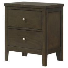 Load image into Gallery viewer, Wilkes - 2-Drawer Nightstand Bedside Table - Dark Cocoa