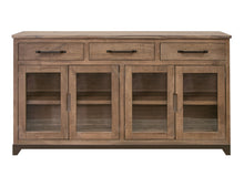 Load image into Gallery viewer, Natural Parota - Console - Brown Cappuccino