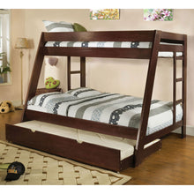 Load image into Gallery viewer, Arizona - Twin Over Full Bunk Bed - Dark Walnut