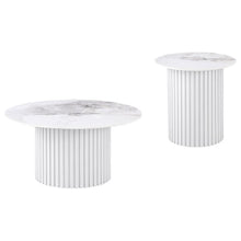 Load image into Gallery viewer, Rowena - Faux Marble Coffee Table Set