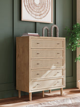 Load image into Gallery viewer, Cielden - Two-tone - Five Drawer Wide Chest