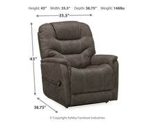 Load image into Gallery viewer, Ballister - Espresso - Power Lift Recliner