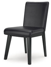 Load image into Gallery viewer, Jettaya - Black - Dining Upholstered Side Chair (Set of 2)