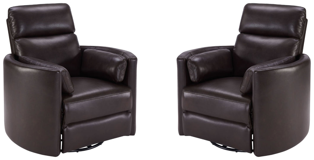 Radius - Cordless Power Swivel Glider Recliner (Set of 2)