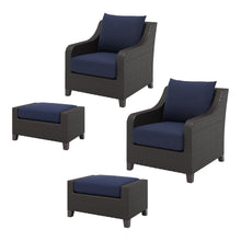 Load image into Gallery viewer, Skye - Outdoor Chair &amp; Ottoman Set