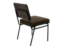 Load image into Gallery viewer, Black Balam - Upholstered Seat &amp; Metal Base Chair (Set of 2) - Oil Black