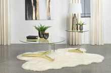 Load image into Gallery viewer, Janessa - Acrylic Coffee And End Table Set